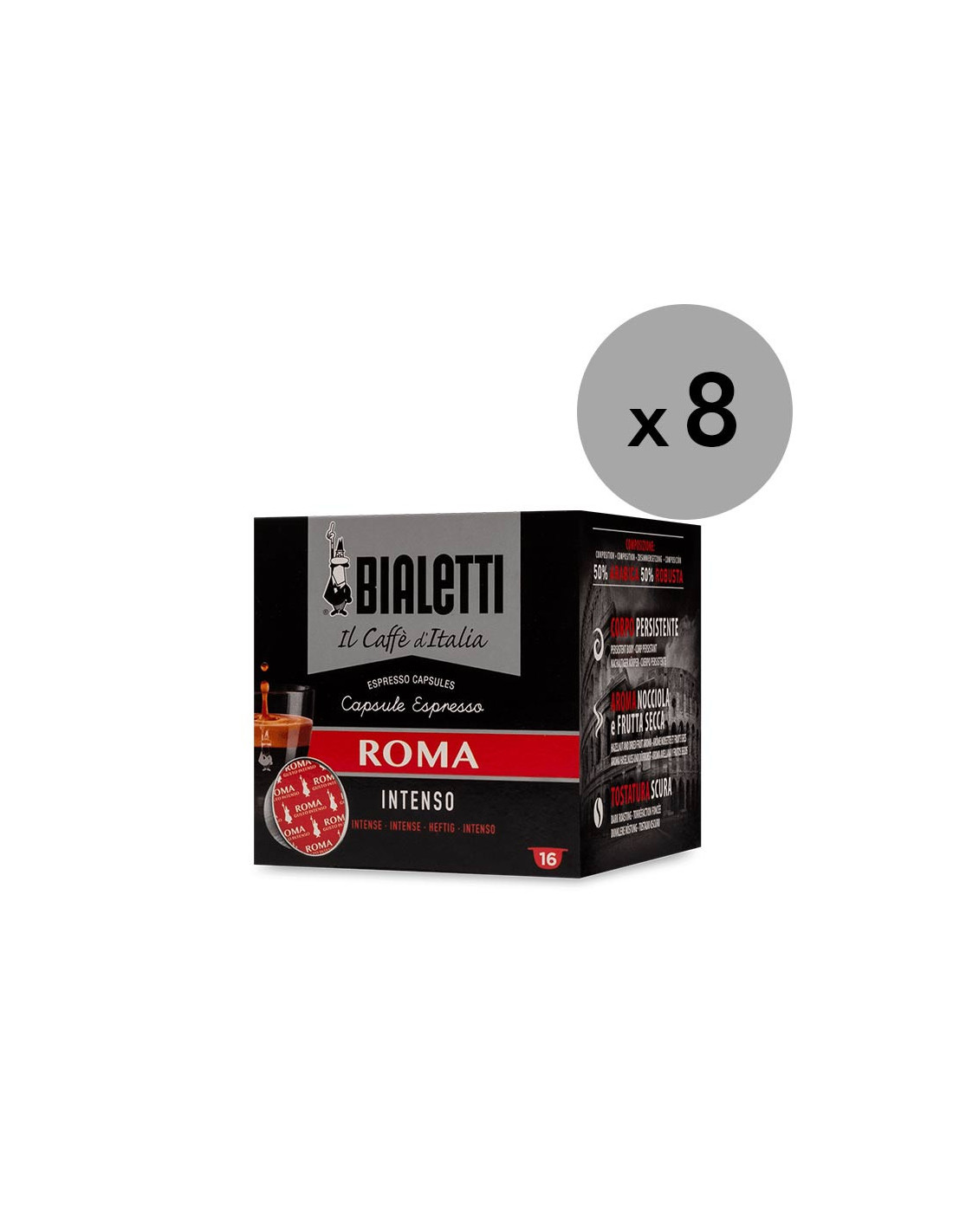 capsule Caffè Bialetti ®* miscela Roma - P&C SPA - MyBusinessCibus