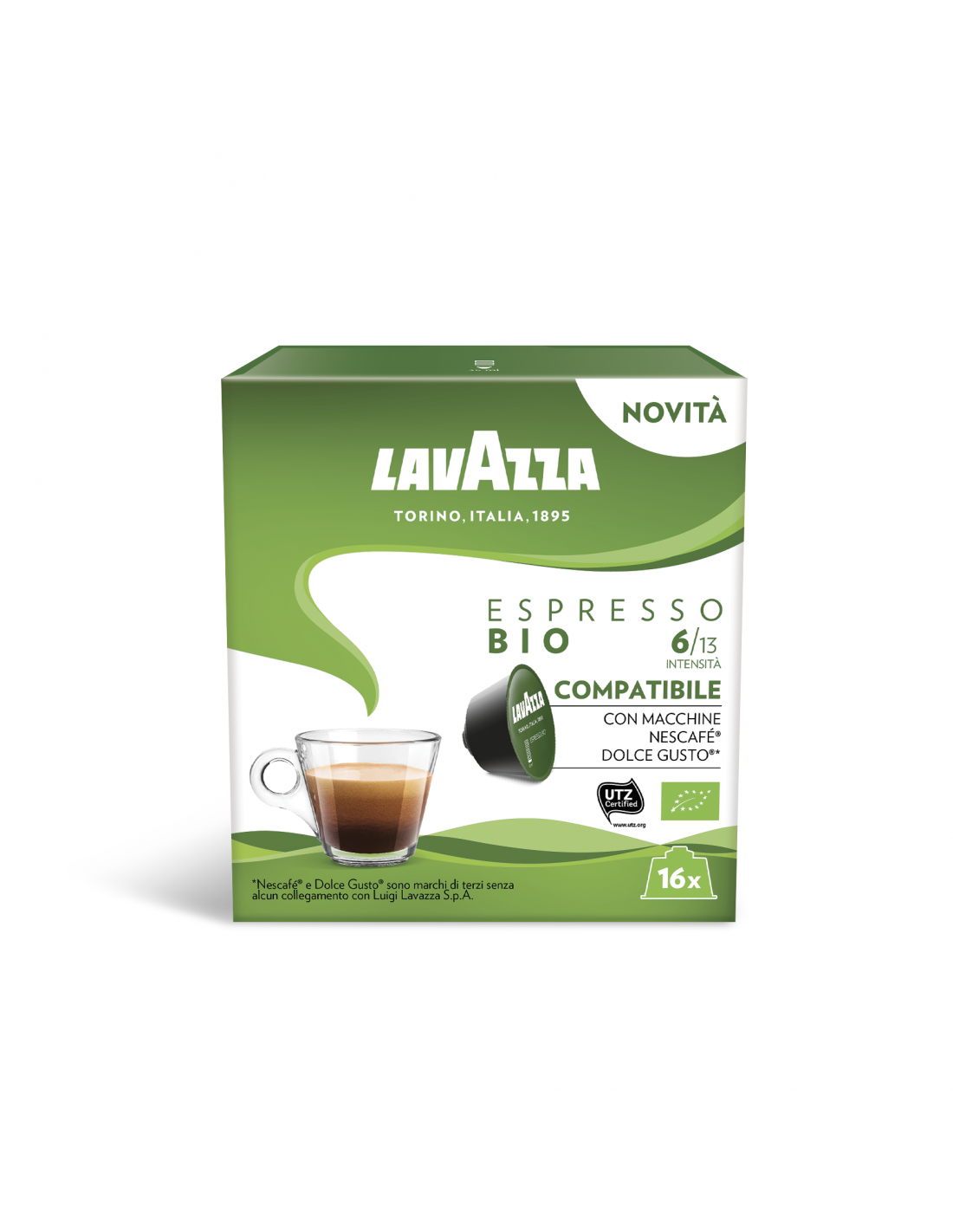 Lavazza Espresso Bio compatible with Nescafe Dolce Gusto - P&C SPA -  MyBusinessCibus